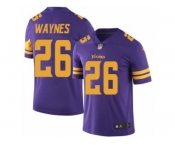 Nike Minnesota Vikings #26 Trae Waynes Purple Men's Stitched NFL Limited Rush Jersey