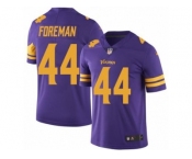 Nike Minnesota Vikings #44 Chuck Foreman Purple Men's Stitched NFL Limited Rush Jersey