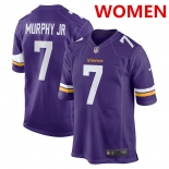 Women's Minnesota Vikings #7 byron murphy jr. nike purple nfl game jersey Women's Minnesota Vikings #7 byron murphy jr. nike purple nfl game jersey