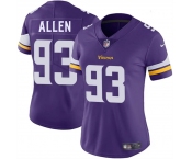 Women's Minnesota Vikings #93 Jonathan Allen Purple 2025 Vapor Untouchable Limited Stitched Jersey