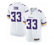 Youth Nike Minnesota Vikings #33 Dalvin Cook Limited White NFL Jersey