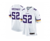 Youth Nike Minnesota Vikings #52 Chad Greenway White Elite Jersey