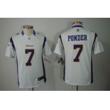 nike youth nfl jerseys minnesota vikings #7 christian ponder white[nike limited]