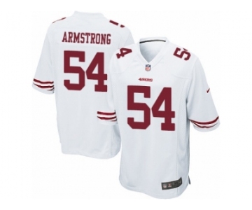 Men's Nike San Francisco 49ers #54 Ray-Ray Armstrong Game White NFL Jersey