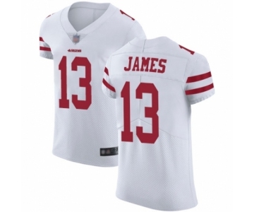 Men's San Francisco 49ers #13 Richie James White Vapor Untouchable Elite Player Football Jersey