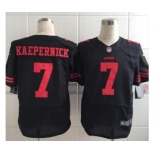 nike nfl jerseys san francisco 49ers #7 colin kaepernick black[Elite]