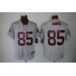 nike nfl jerseys san francisco 49ers #85 davis grey[Elite lights out]
