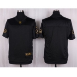 nike nfl jerseys san francisco 49ers blank black gold collection[Elite]
