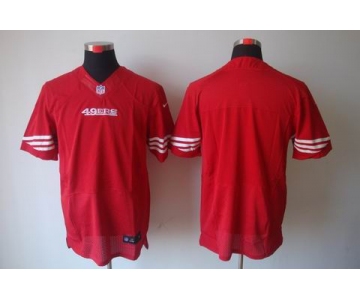 nike nfl jerseys san francisco 49ers blank red[Elite]