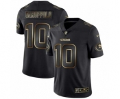 Men San Francisco 49ers #10 Jimmy Garoppolo Black 2019 Vapor Limited Golden Edition Jersey Men San Francisco 49ers #10 Jimmy Garoppolo Black 2019 Vapor Limited Golden Edition Jersey