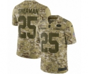 Men's Nike San Francisco 49ers #25 Richard Sherman Limited Camo 2018 Salute to Service NFL Jersey Men's Nike San Francisco 49ers #25 Richard Sherman Limited Camo 2018 Salute to Service NFL Jersey