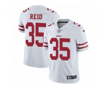 Men's Nike San Francisco 49ers #35 Eric Reid Vapor Untouchable Limited White NFL Jersey