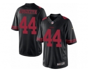 Men's Nike San Francisco 49ers #44 Kyle Juszczyk Limited Black NFL Jersey