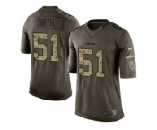 Men's Nike San Francisco 49ers #51 Malcolm Smith Limited Green Salute to Service NFL Jersey
