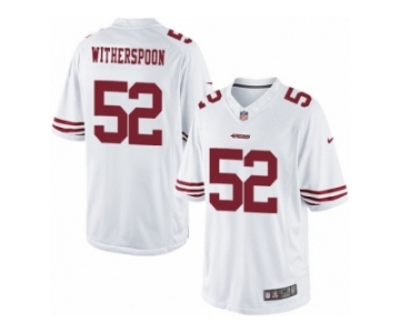 Men's Nike San Francisco 49ers #52 Ahkello Witherspoon Limited White NFL Jersey