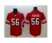 Men's Nike San Francisco 49ers #56 Reuben Foster Limited red Rush Vapor Untouchable NFL Jerseys Men's Nike San Francisco 49ers #56 Reuben Foster Limited red Rush Vapor Untouchable NFL Jerseys