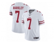 Men's Nike San Francisco 49ers #7 Matt Barkley Vapor Untouchable Limited White NFL Jersey