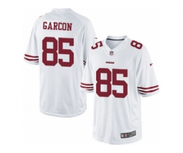 Men's Nike San Francisco 49ers #85 Pierre Garcon Limited White NFL Jersey