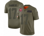Men's San Francisco 49ers #17 Emmanuel Sanders Limited Camo 2019 Salute to Service Football Jersey Men's San Francisco 49ers #17 Emmanuel Sanders Limited Camo 2019 Salute to Service Football Jersey
