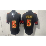 Men's San Francisco 49ers #5 Mike Evans Black Gold 2026 F.U.S.E. “Rivalries” Vapor Limited Football Stitched Jersey Men's San Francisco 49ers #5 Mike Evans Black Gold 2026 F.U.S.E. “Rivalries” Vapor Limited Football Stitched Jersey