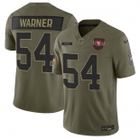 Men's San Francisco 49ers #54 Fred Warner Olive 2025 Salute to Service Limited Football Stitched Jersey Men's San Francisco 49ers #54 Fred Warner Olive 2025 Salute to Service Limited Football Stitched Jersey