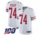 Men's San Francisco 49ers #74 Joe Staley White Vapor Untouchable Limited Player 100th Season Football Jersey Men's San Francisco 49ers #74 Joe Staley White Vapor Untouchable Limited Player 100th Season Football Jersey