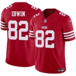 Men's San Francisco 49ers #82 Trenton Irwin Red 2026 F.U.S.E. Vapor Untouchable Limited Football Stitched Jersey Men's San Francisco 49ers #82 Trenton Irwin Red 2026 F.U.S.E. Vapor Untouchable Limited Football Stitched Jersey