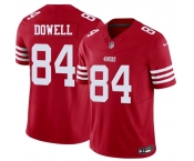 Men's San Francisco 49ers #84 Colton Dowell Red 2026 F.U.S.E. Vapor Untouchable Limited Football Stitched Jersey Men's San Francisco 49ers #84 Colton Dowell Red 2026 F.U.S.E. Vapor Untouchable Limited Football Stitched Jersey