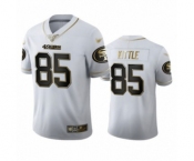 Men's San Francisco 49ers #85 George Kittle Limited White Golden Edition Football Jersey Men's San Francisco 49ers #85 George Kittle Limited White Golden Edition Football Jersey
