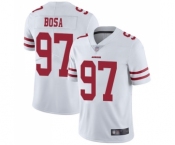 Men's San Francisco 49ers #97 Nick Bosa White Vapor Untouchable Limited Player Football Jersey Men's San Francisco 49ers #97 Nick Bosa White Vapor Untouchable Limited Player Football Jersey