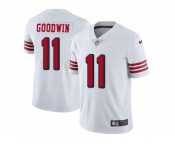 Nike San Francisco 49ers #11 Marquise Goodwin White Rush Men Stitched NFL Vapor Untouchable Limited Jersey Nike San Francisco 49ers #11 Marquise Goodwin White Rush Men Stitched NFL Vapor Untouchable Limited Jersey