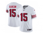 Nike San Francisco 49ers #15 Pierre Garcon White Rush Men Stitched NFL Vapor Untouchable Limited Jersey Nike San Francisco 49ers #15 Pierre Garcon White Rush Men Stitched NFL Vapor Untouchable Limited Jersey