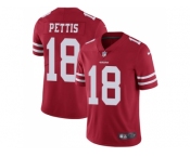 Nike San Francisco 49ers #18 Dante Pettis Red Team Color Men Stitched NFL Vapor Untouchable Limited Jersey Nike San Francisco 49ers #18 Dante Pettis Red Team Color Men Stitched NFL Vapor Untouchable Limited Jersey