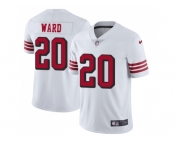 Nike San Francisco 49ers #20 Jimmie Ward White Rush Men Stitched NFL Vapor Untouchable Limited Jersey Nike San Francisco 49ers #20 Jimmie Ward White Rush Men Stitched NFL Vapor Untouchable Limited Jersey