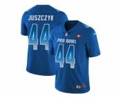 Nike San Francisco 49ers #44 Kyle Juszczyk Royal Men Stitched NFL Limited NFC 2018 Pro Bowl Jersey Nike San Francisco 49ers #44 Kyle Juszczyk Royal Men Stitched NFL Limited NFC 2018 Pro Bowl Jersey