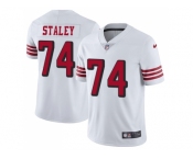 Nike San Francisco 49ers #74 Joe Staley White Rush Men Stitched NFL Vapor Untouchable Limited Jersey Nike San Francisco 49ers #74 Joe Staley White Rush Men Stitched NFL Vapor Untouchable Limited Jersey