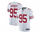 Nike San Francisco 49ers #95 Kentavius Street White Men Stitched NFL Vapor Untouchable Limited Jersey Nike San Francisco 49ers #95 Kentavius Street White Men Stitched NFL Vapor Untouchable Limited Jersey