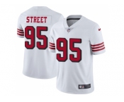 Nike San Francisco 49ers #95 Kentavius Street White Rush Men Stitched NFL Vapor Untouchable Limited Jersey Nike San Francisco 49ers #95 Kentavius Street White Rush Men Stitched NFL Vapor Untouchable Limited Jersey