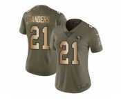 Women Nike San Francisco 49ers #21 Deion Sanders Limited Olive Gold 2017 Salute to Service NFL Jersey Women Nike San Francisco 49ers #21 Deion Sanders Limited Olive Gold 2017 Salute to Service NFL Jersey