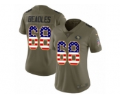 Women Nike San Francisco 49ers #68 Zane Beadles Limited Olive USA Flag 2017 Salute to Service NFL Jersey Women Nike San Francisco 49ers #68 Zane Beadles Limited Olive USA Flag 2017 Salute to Service NFL Jersey
