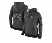 Women Nike San Francisco 49ers #94 Solomon Thomas Stitched Black Anthracite Salute to Service Player Performance Hoodie Women Nike San Francisco 49ers #94 Solomon Thomas Stitched Black Anthracite Salute to Service Player Performance Hoodie