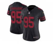 Women Nike San Francisco 49ers #95 Tank Carradine Black Vapor Untouchable Limited Player NFL Jersey Women Nike San Francisco 49ers #95 Tank Carradine Black Vapor Untouchable Limited Player NFL Jersey