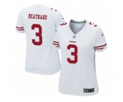Women's Nike San Francisco 49ers #3 C. J. Beathard Limited White NFL Jersey