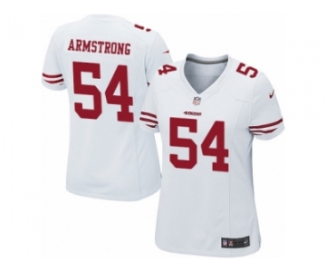 Women's Nike San Francisco 49ers #54 Ray-Ray Armstrong Limited White NFL Jersey