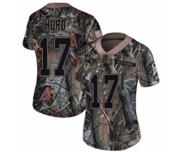Women's San Francisco 49ers #17 Jalen Hurd Limited Camo Rush Realtree Football Jersey