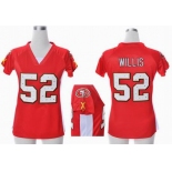 nike women nfl jerseys san francisco 49ers #52 willis red[draft him ii top]