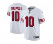Youth Nike San Francisco 49ers #10 Jimmy Garoppolo White Rush Stitched NFL Vapor Untouchable Limited Jersey Youth Nike San Francisco 49ers #10 Jimmy Garoppolo White Rush Stitched NFL Vapor Untouchable Limited Jersey
