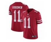 Youth Nike San Francisco 49ers #11 Marquise Goodwin Vapor Untouchable Limited Red Team Color NFL Jersey