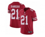 Youth Nike San Francisco 49ers #21 Deion Sanders Vapor Untouchable Limited Red Team Color NFL Jersey