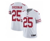 Youth Nike San Francisco 49ers #25 Richard Sherman White Stitched NFL Vapor Untouchable Limited Jersey